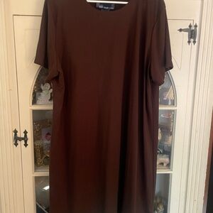 Susan Graver Brown Dress